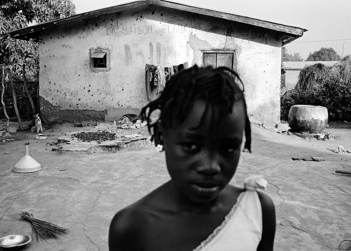 2.	Stateless child in Cote d’Ivoire © Greg Constantine